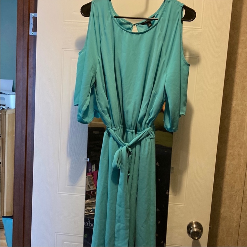 Short Cold Shoulder Dress